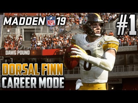 Madden 19 Career Mode | Dorsal Finn (QB) | EP1 | WAVE...