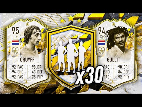 30x ICON MOMENTS PLAYER PICKS & PACKS! 😱 FIFA 22 Ultimate Team