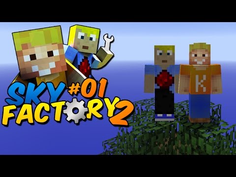 Neues Projekt! Mit LPmitKev: Minecraft Sky Factory 2 Folge #01