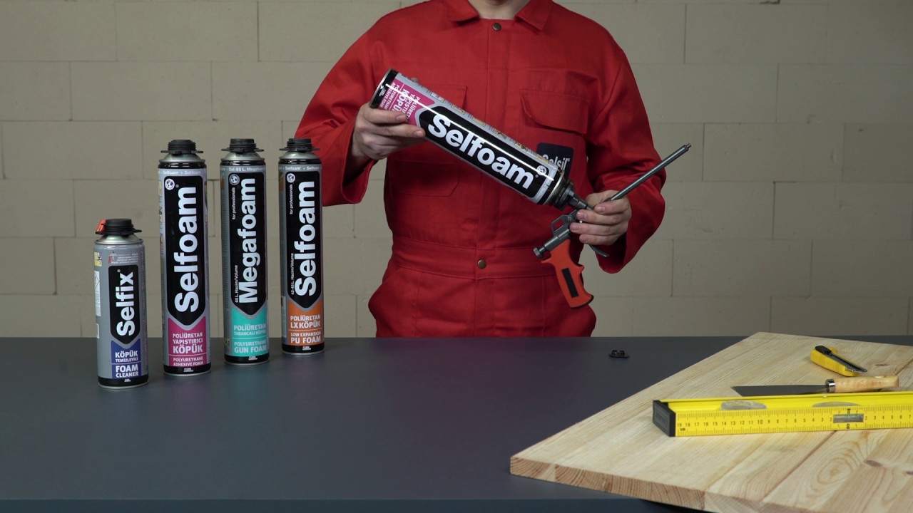 How to apply Selfoam Adhesive Foam