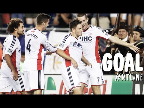 GOAL: Kelyn Rowe completes a beautiful give-and-go | Montreal Impact vs. New England Revolution