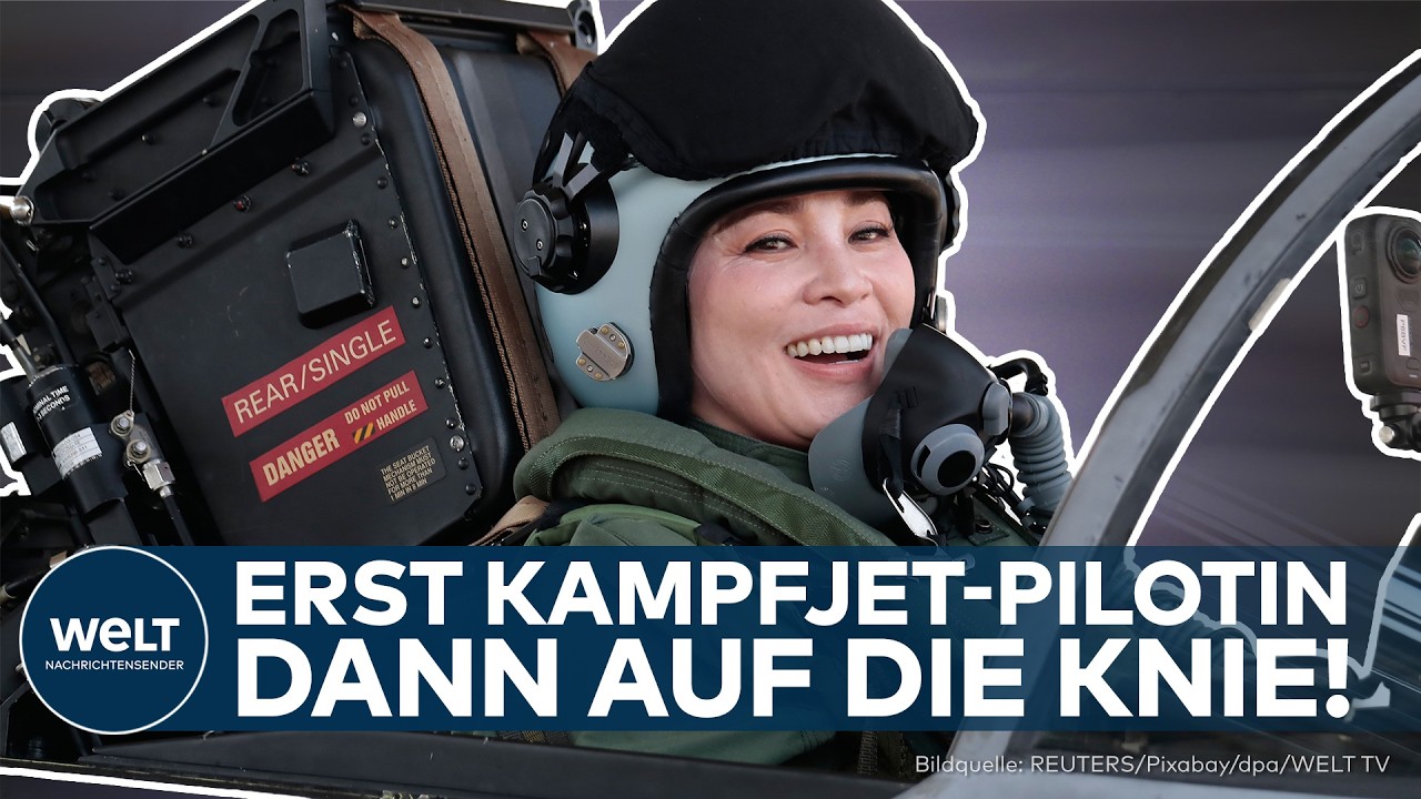 ROYALE PREMIERE AM HIMMEL: Königin Suthida meistert ersten Alleinflug im Kampfjet