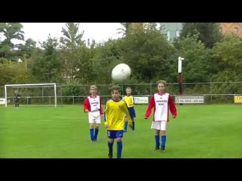 Bekerwedstrijd Blauw Geel JO11-3 - ONA JO11-2