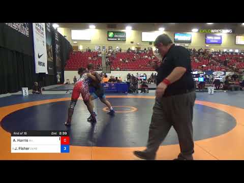 2018 Marine Corps US Open/Senior Men's Greco-Roman 87 Rnd Of 16 - Antonio Harris (All ) Vs. Jacob