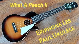 Video thumbnail for Epiphone Les Paul Ukulele ( A Beginners Review)w/ Story! by Overnight Guitarist