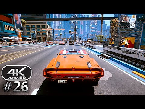 Cyberpunk 2077 Gameplay Walkthrough Part 26 - Cyberpunk 2077 PC 4K 60FPS (No Commentary)