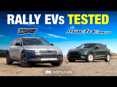 Ford Mustang Mach-E Rally vs. Hyundai Ioniq 5 XRT: Off-Road Comparison Test
