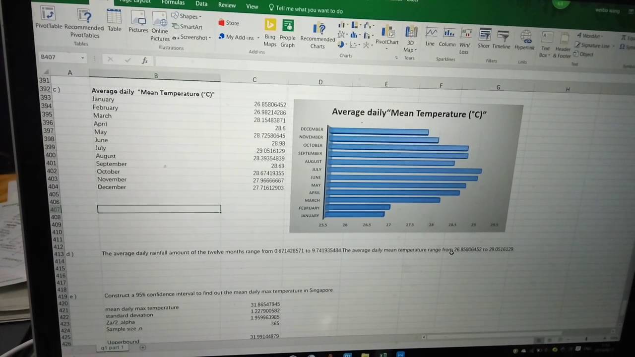 Quantitative analysis 1 assignment video