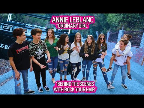Annie LeBlanc “Ordinary Girl” Music Video Behind the Scenes with RYH 💖