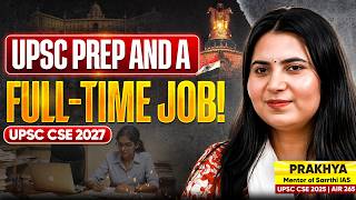 Download lagu Balancing UPSC and a Full-Time Job: Prakhya AIR 265’s Strategy | UPSC CSE 2025 | Sarrthi IAS mp3