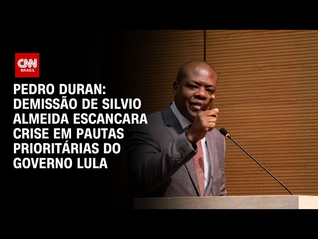 Duran: Demissão de Silvio Almeida escancara crise em pautas prioritárias do governo Lula | CNN ARENA