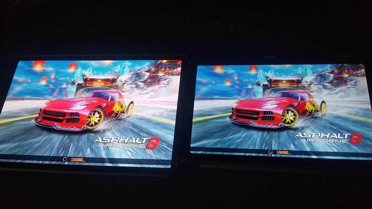 Samsung tab A7 vs S7+ gaming comparison