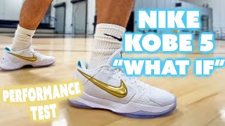 Nike Kobe 5 Protro x Undefeated What If Pack Performance Test/ Review!!!