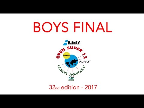DJURIC (SRB) vs PRIZMIC (CRO) - Open Super 12 Auray Tennis - Boys Final