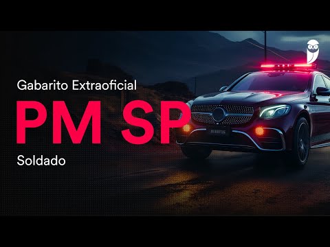 Gabarito Extraoficial Soldado PM SP