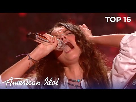 Casey Bishop Top 16: 15-Year-Old Rocker's WILD and DANGEROUS Showstopper Performance!