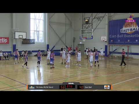 BBBL boys U14 Tiit Soku BS/SK Nord 2005 vs   East Ball 2005