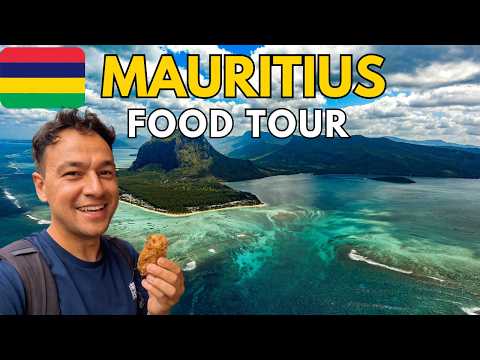 🤩 Delicious Mauritius 🇲🇺 AMAZING FOOD TOUR in Central Flacq Market 🇲🇺