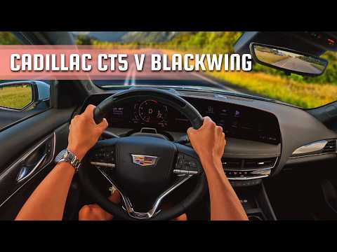 2026 Cadillac CT5-V Blackwing POV Silent Review – The Last Great V8 Sedan