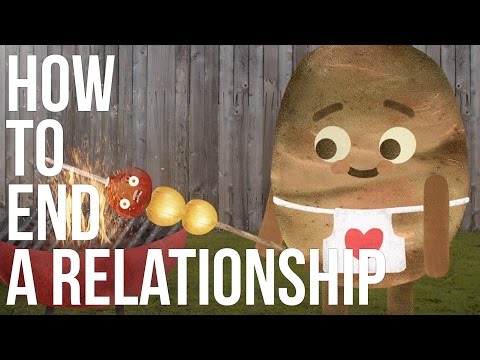 How To End A Relationship, As Explained By Animated Vegetables