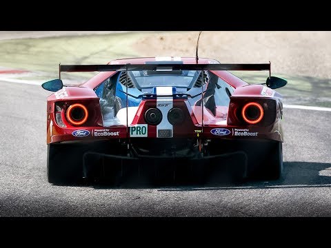 2018 Ford GT LM in action: WEC GTE & IMSA GTLM cars testing at Monza!