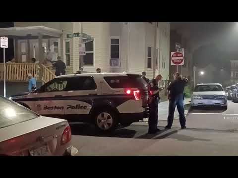 Boston police respond to shots fired on Fayston Street