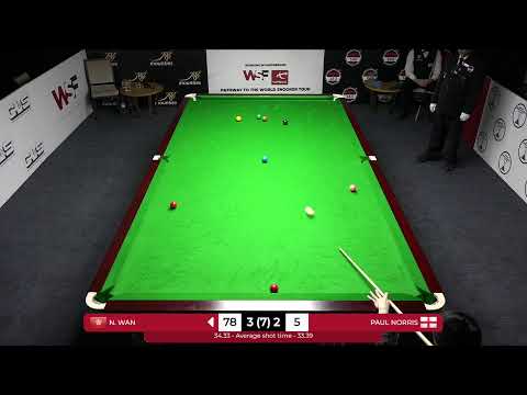 Nansen Sin Man Wan vs  Paul Norris - WSF Championship 2023 - Last 64