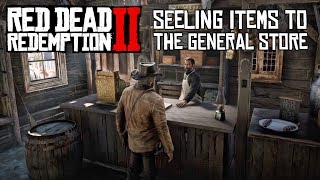 SELL Items to the GENERAL STORE / Red Dead Redemption 2