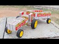 How To Make Tractor With Trolley With Matchbox Diy Matchbox Tractor Shorts