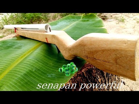 DIY Slingshot | How to make a gun out of wood strong and easy