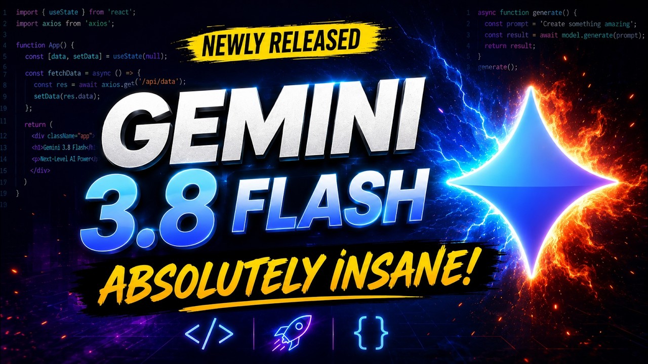 Gemini 3.8 Flash Just DESTROYED My Expectations - Coding, Game, Website & App Dev