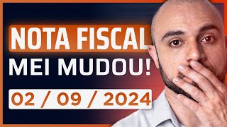 😳NOVA OBRIGATORIEDADE NA NF MEI INICIOU DIA 02/09!! O Que Fazer? [NF MEI CRT 4]