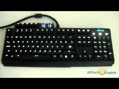 Gigabyte AiVia Osmium Gaming Keyboard Unboxing + Review
