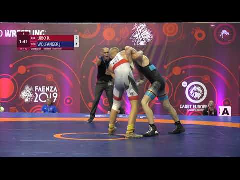Qual. GR - 65 kg: R. UIBO (EST) v. J. WOLFANGER (GER)
