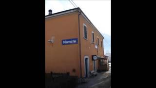preview picture of video 'Annunci Treni alla Stazione di Novate Mezzola'
