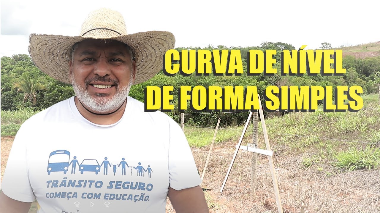CURVA DE NIVEL DE FORMA SIMPLES E PRÁTICA