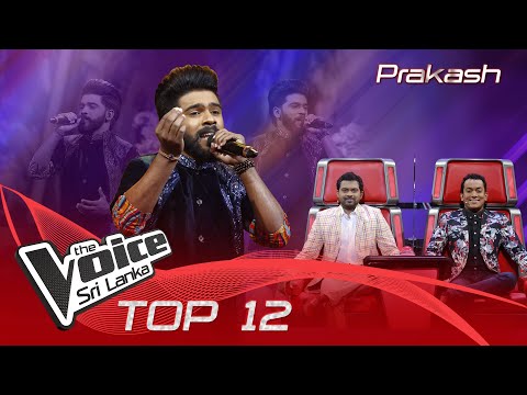Prakash k. | Thom Karuvil Irunthom | Top 12 | The Voice Sri Lanka