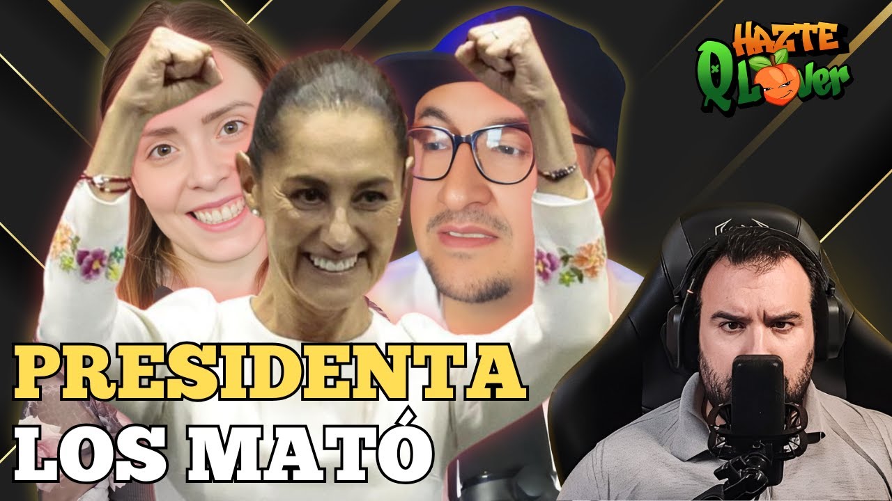 PRESIDENTA DE MEXICO TUMBA A MARYFER CENTENO, MAFIAN TV, MAURG1 Y DEMAS APOYOS