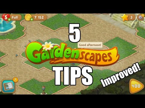 5 Tips to Pass Gardenscapes levels!