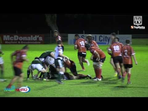 2016 - NHRU - Round 8 -  Prem 2 Highlights  - Waratah v Merewether Calton