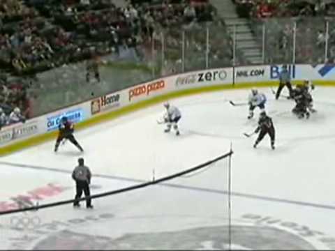 Heatley goal vs Oilers (03/05/09)