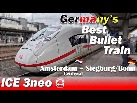 🇳🇱🇩🇪ICE International (ICE3neo) - ride the best high-speed train in Germany | German Train POV
