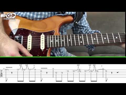 Blues Deluxe Intro -Joe Bonamassa -Guitar Lesson