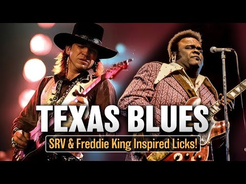 3 Iconic Texas Blues Licks - SRV & Freddie King Inspired!
