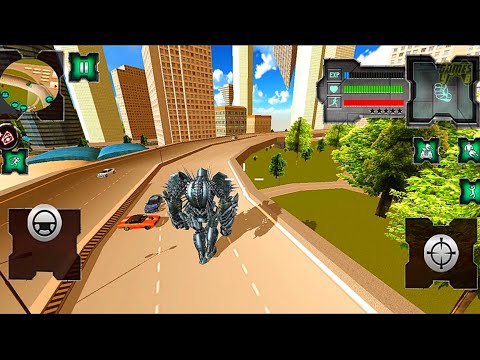 Dragon Knight Armor Robot Transformation Truck Game - Android Gameplay