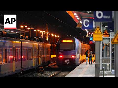 Trains halted across Germany because of communication system problem