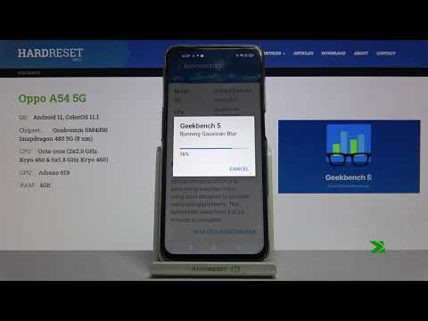 Geekbench 5 CPU Benchmark on OPPO A54 5G – Performance Test
