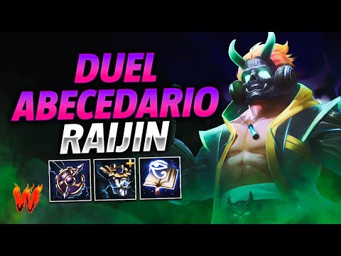 RAIJIN, EL COOLDOWN DE ESTE BICHO NO TIENE SENTIDO - Warchi - Smite Duel Abecedario S10