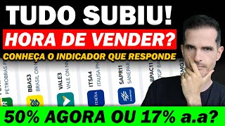 VALE A PENA VENDER!? COMO DECIDIR PELA VENDA DE UMA AÇÃO QUE SUBIU MUITO? VALE3, ITSA4, SAPR4, PETR4