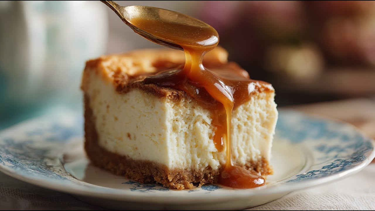 Spiced Caramel Cheesecake by VikiBakes — recipe photo